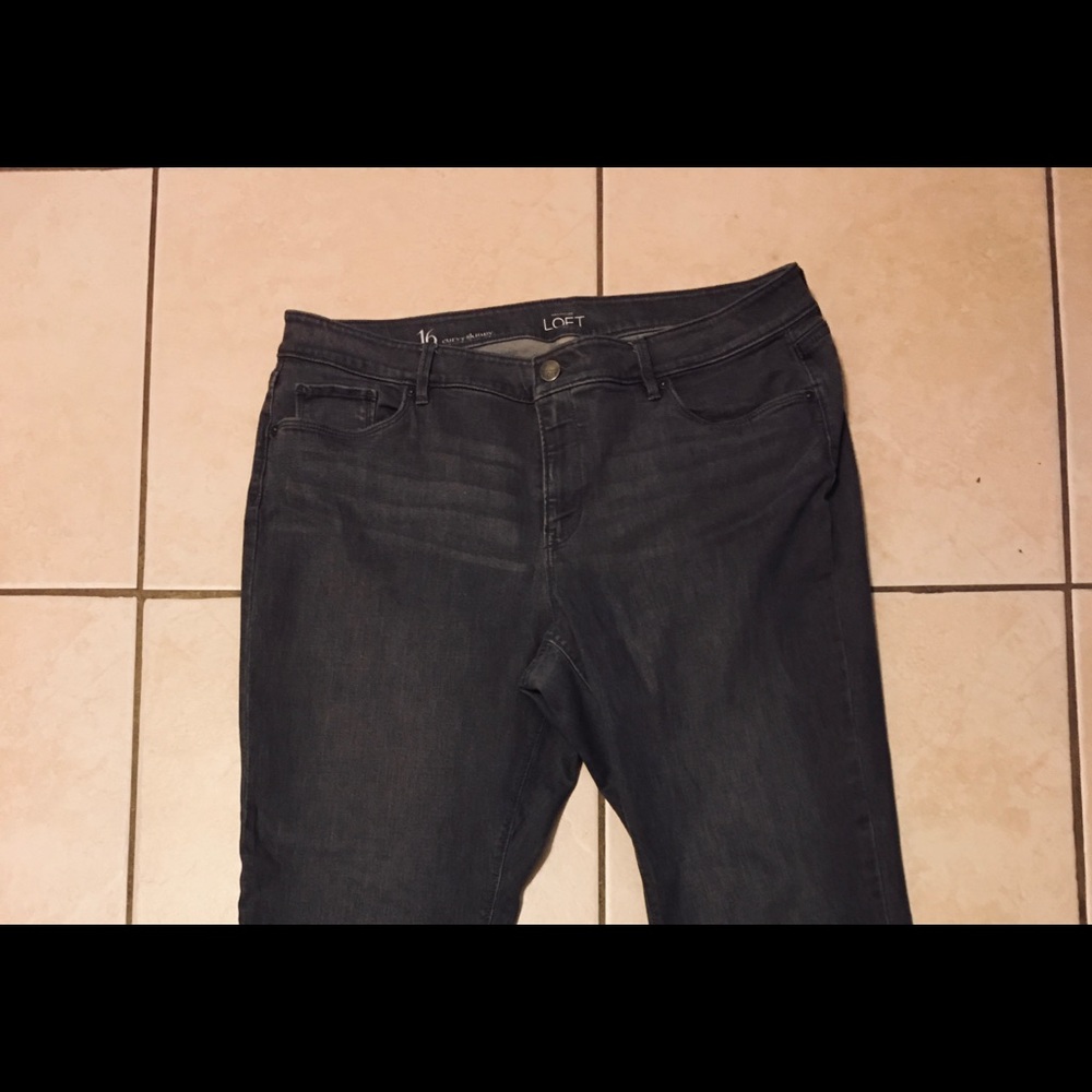 The Loft Curvy Skinny Jeans
